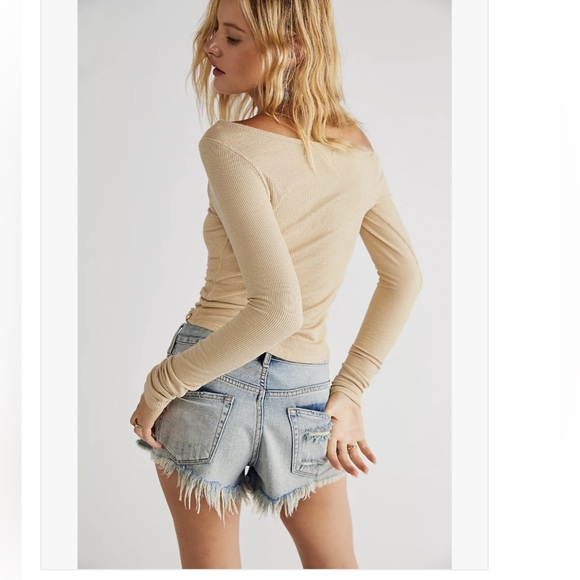 NWT FREE PEOPLE Addie Layering Top - Picture 3 of 9